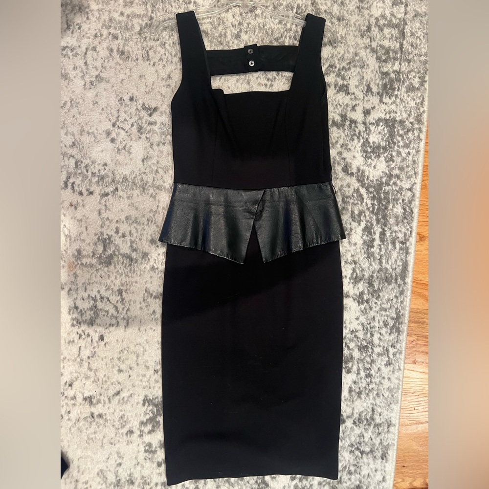 black dress